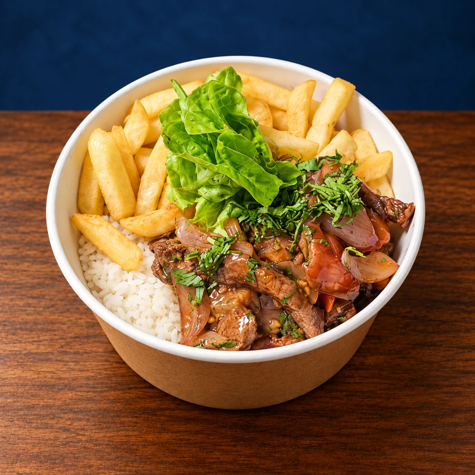 Bowl de lomo saltado