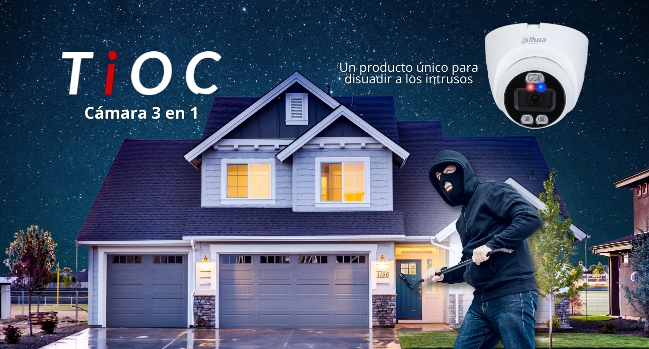 Cámaras Dahua TIOC