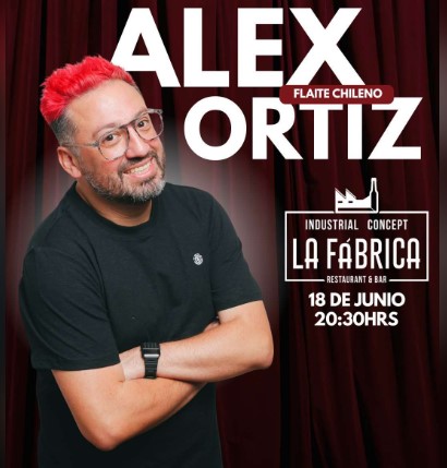 ALEX ORTIZ EN VIVO ENTRADAS AQUÍ 18 JUNIO 2026!