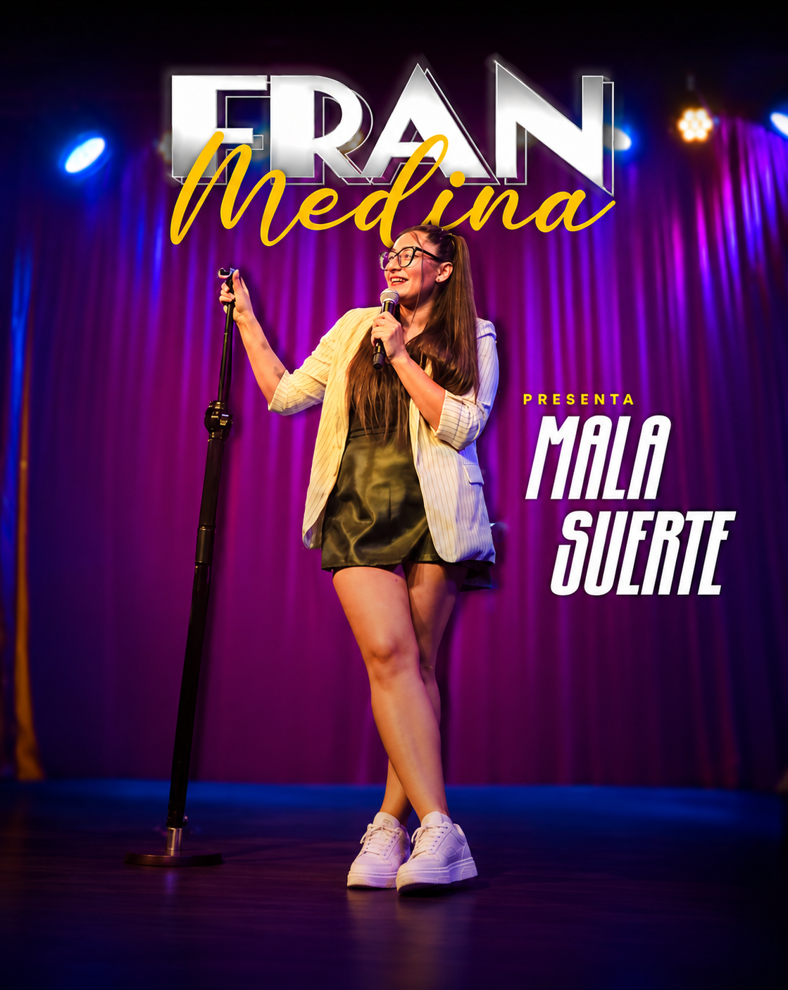 ENTRADAS FRAN MEDINA 24 OCTUBRE 9.00 PM.
