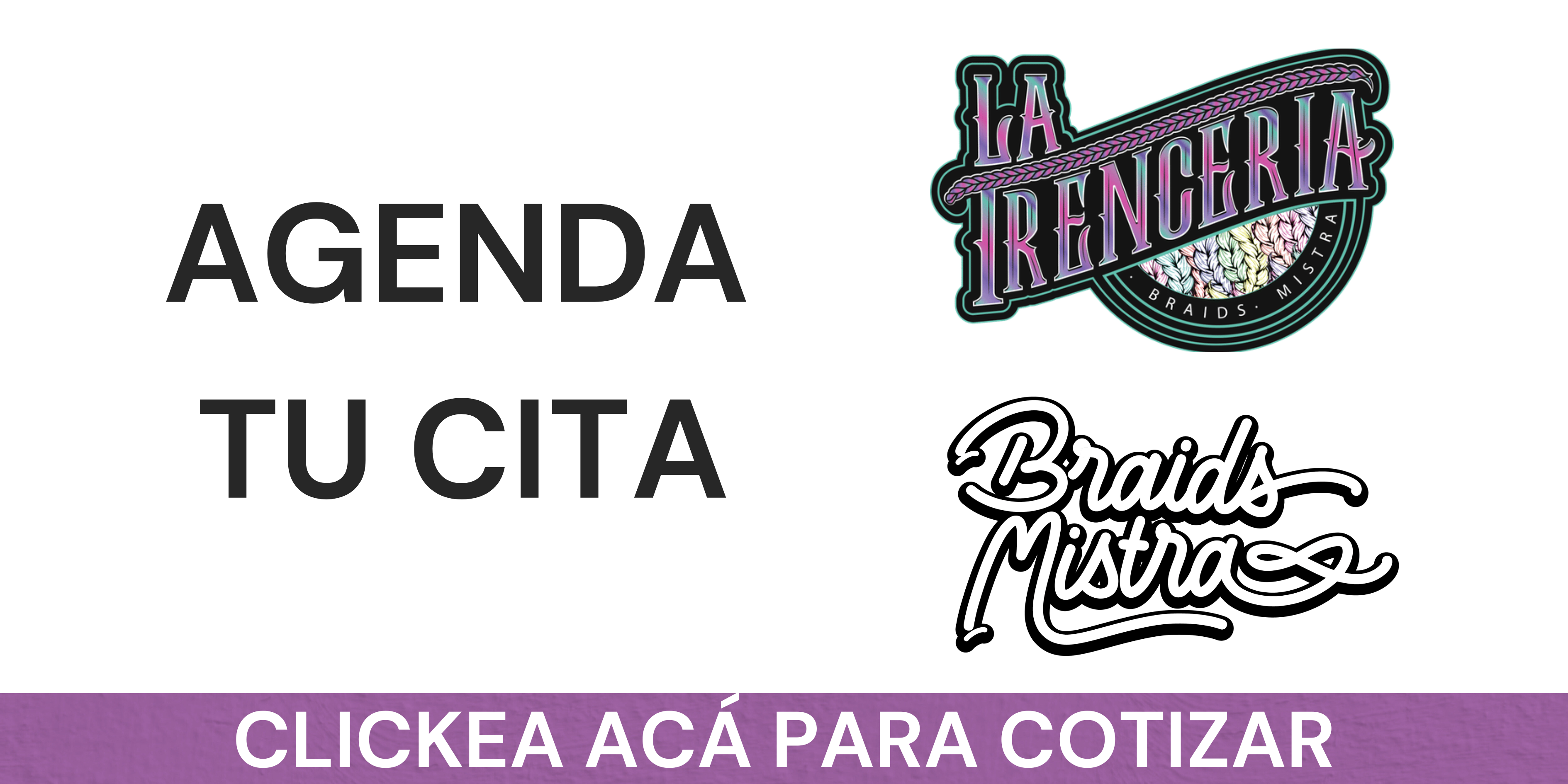 Agenda tu cita en La Trenceria