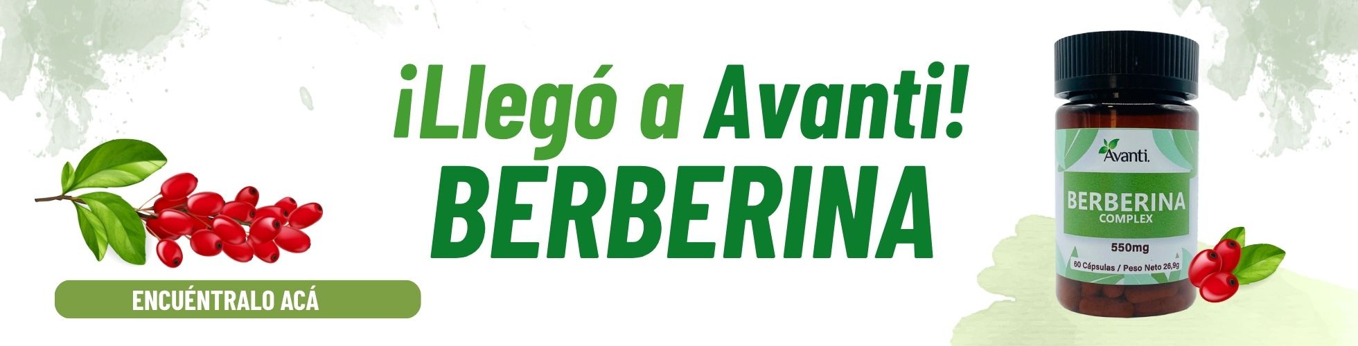 Nuevo producto Berberina Avanti