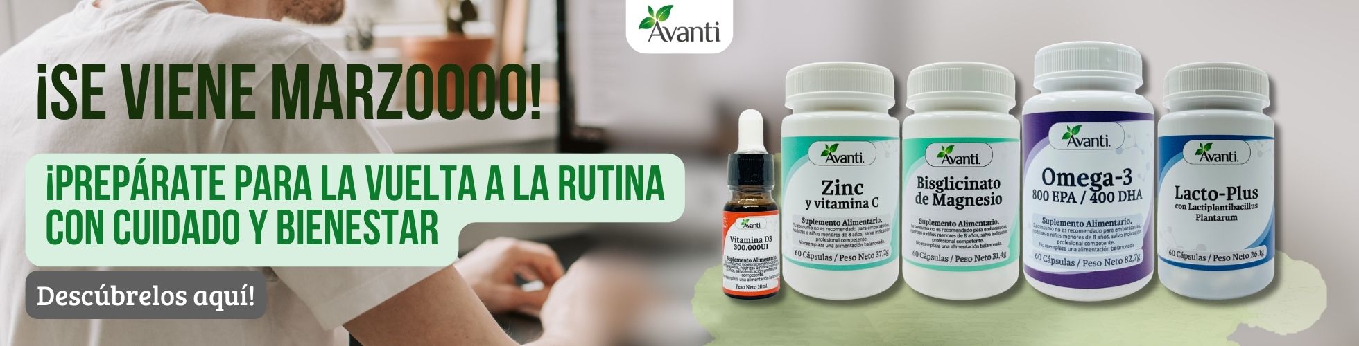 Ofertas preparate para Marzo Avanti