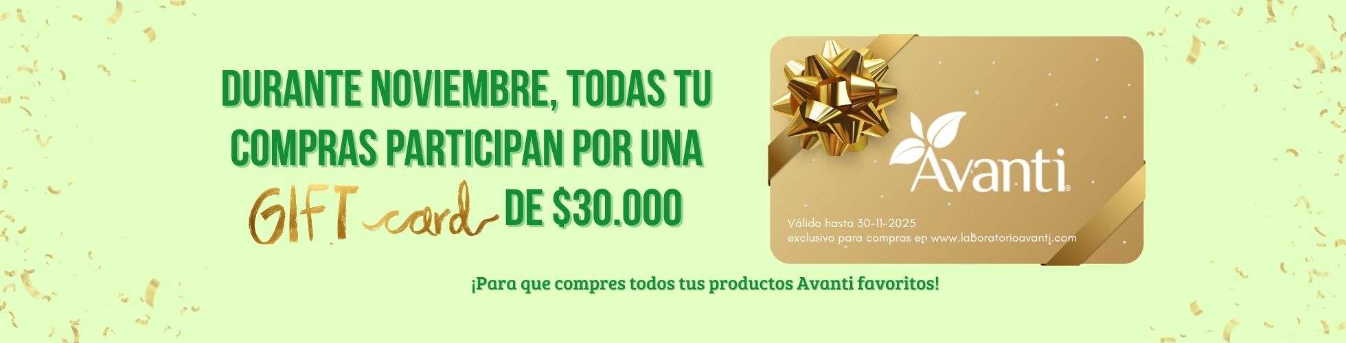 Concurso Avanti Noviembre 2025
