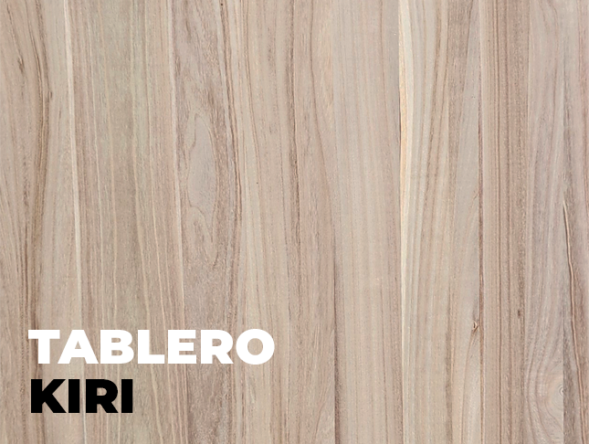 Tablero de Madera Alistonada Kiri