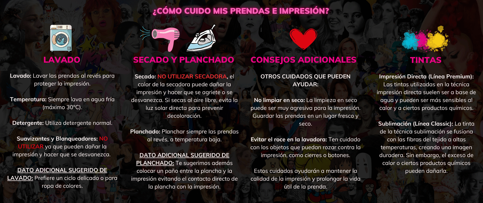 Cuidado de Prendas