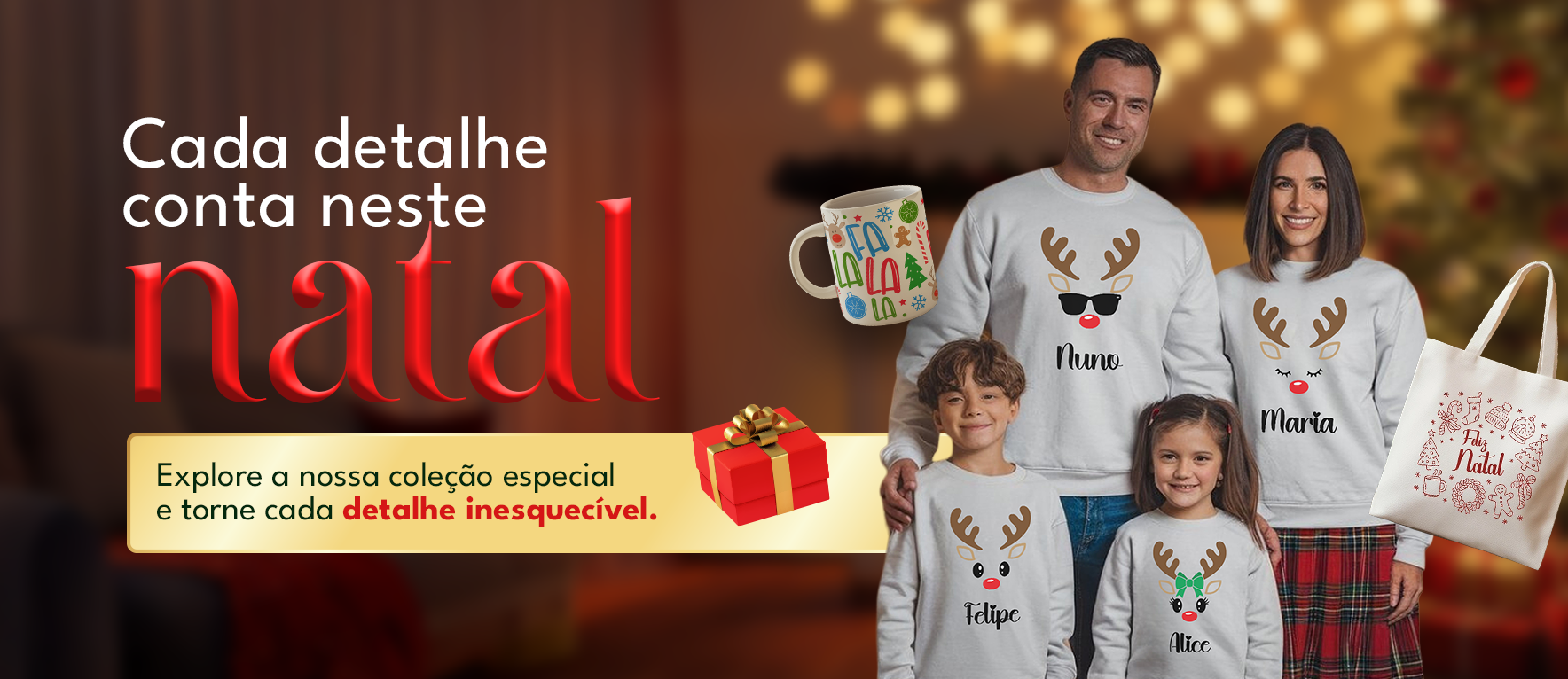 Cada detalhe conta neste natal!