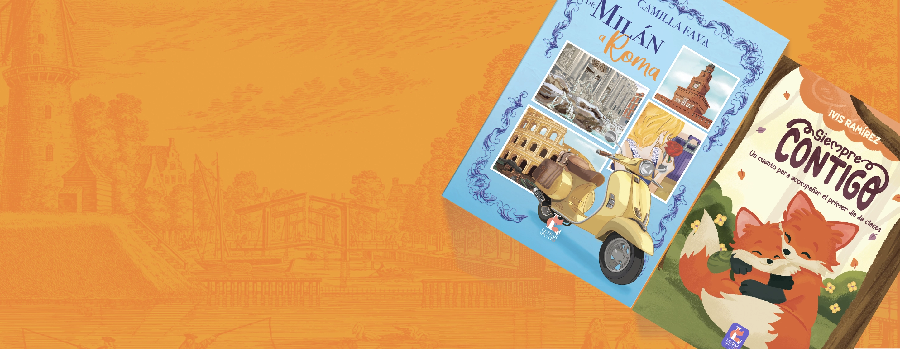 Imagen principal para la versión móvil de Sello Editorial de Letras y Punto Editorial, editorial en Chile especializada en publicar libros mediante un proceso profesional de corrección, edición, diseño, maquetación, impresión, distribución y promoción para autores.