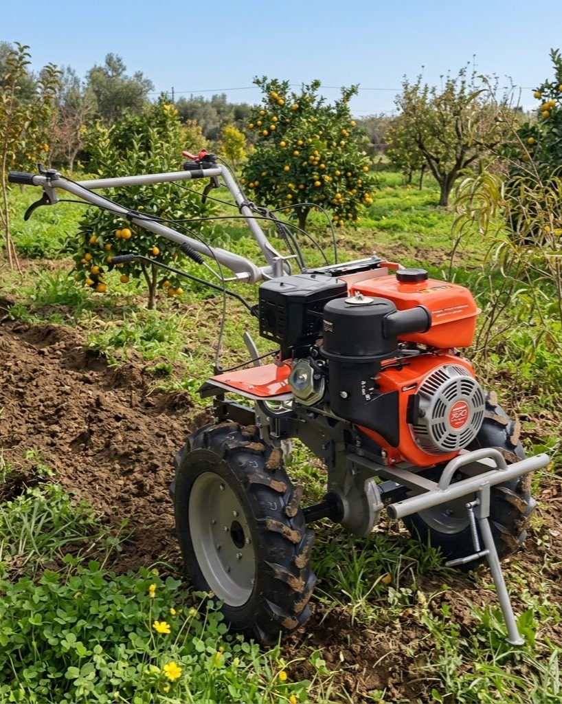 Motocultivador bencinero 12 hp más kit de implementos