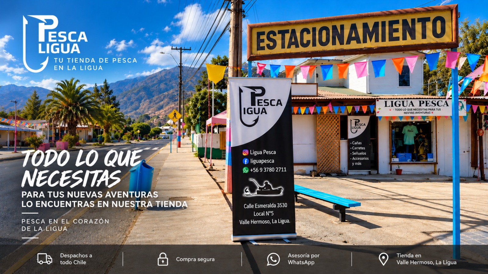 Todo para tu próxima aventura de pesca