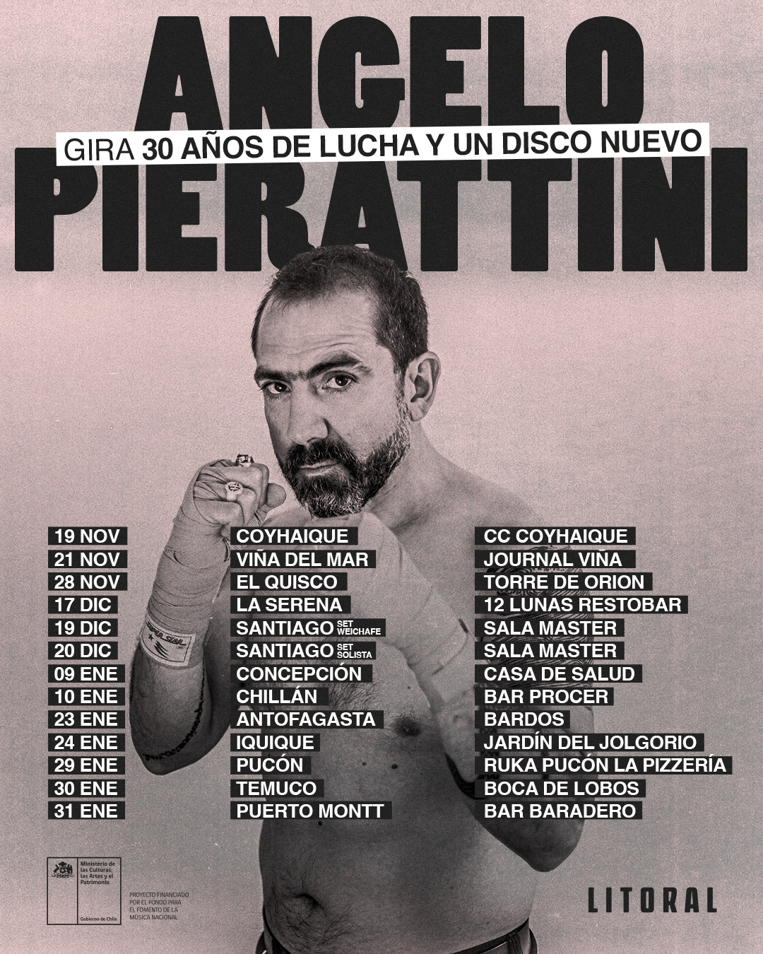 Gira 30 años y un disco nuevo