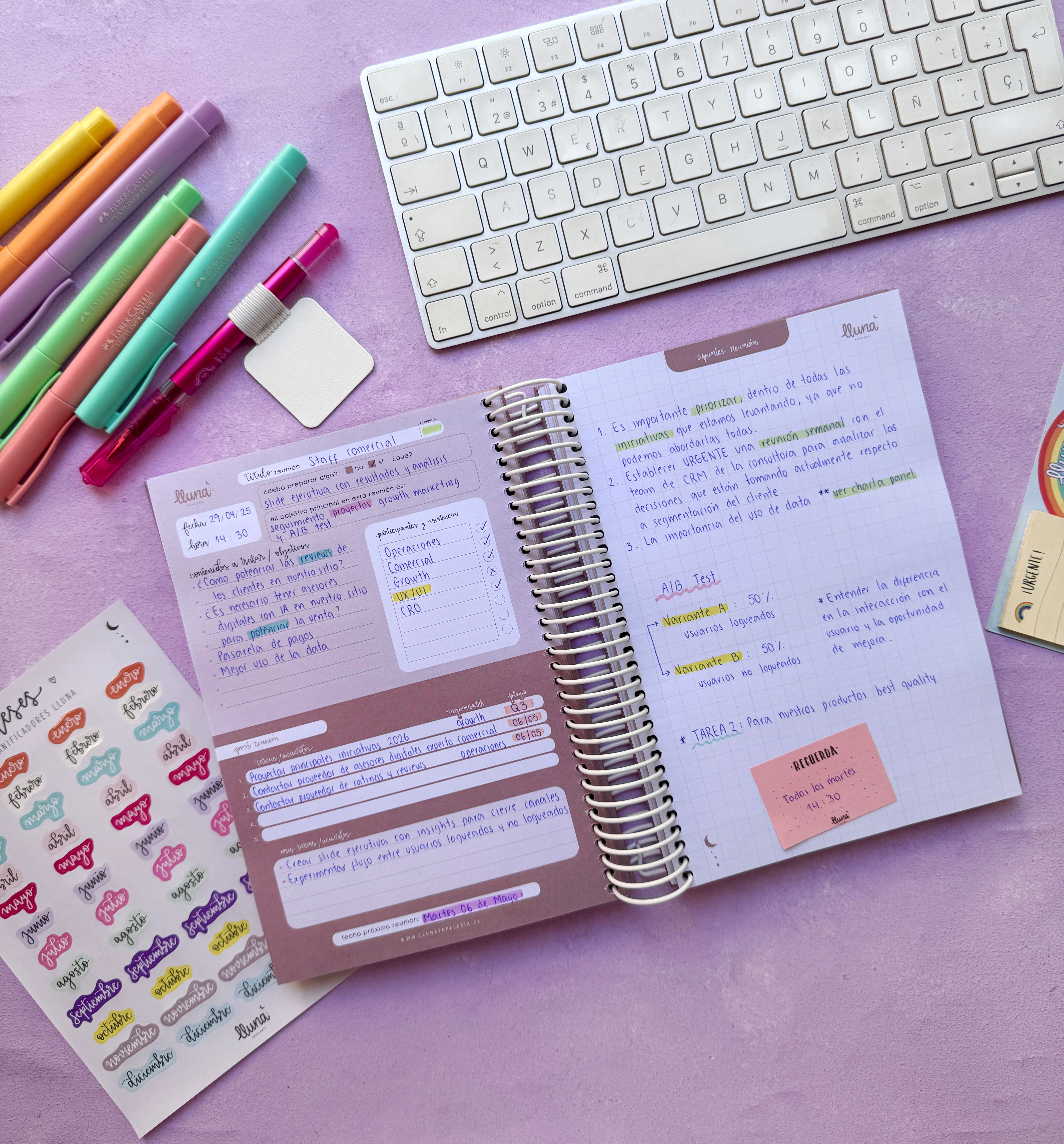 Planners complementarios