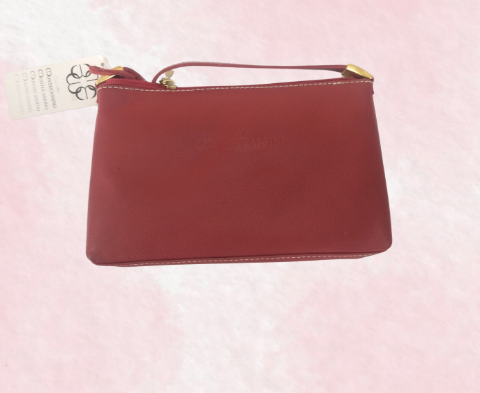 cartera pequeña "isabella" 100 % cuero