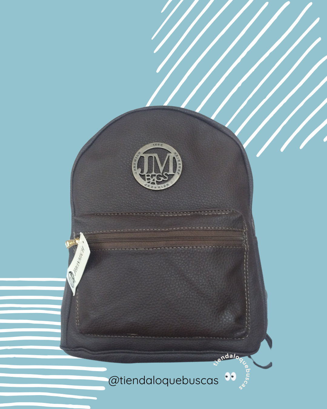 Morral Marron pequeño JhonMich JM#004A