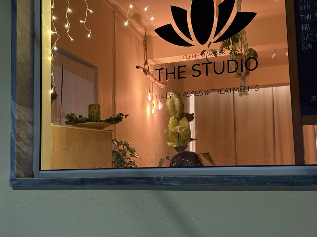 Yoga Studio Light Installation
