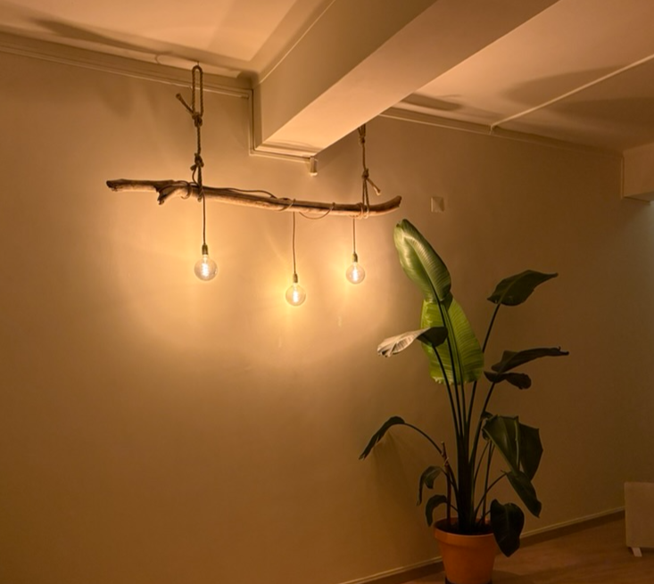 Yoga Studio Light Installation