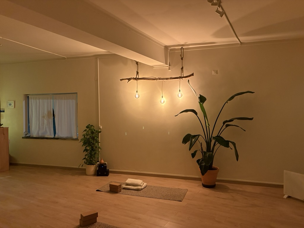 Yoga Studio Light Installation