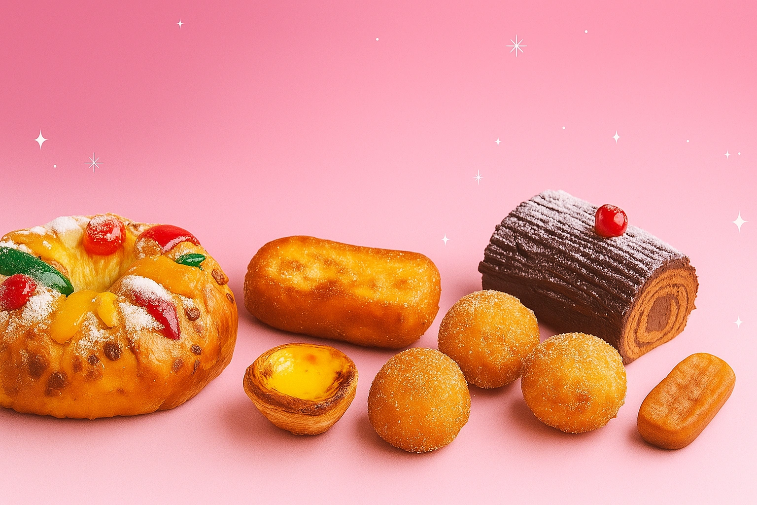 <h1><strong>Bolos e Doces de Natal</strong></h1>