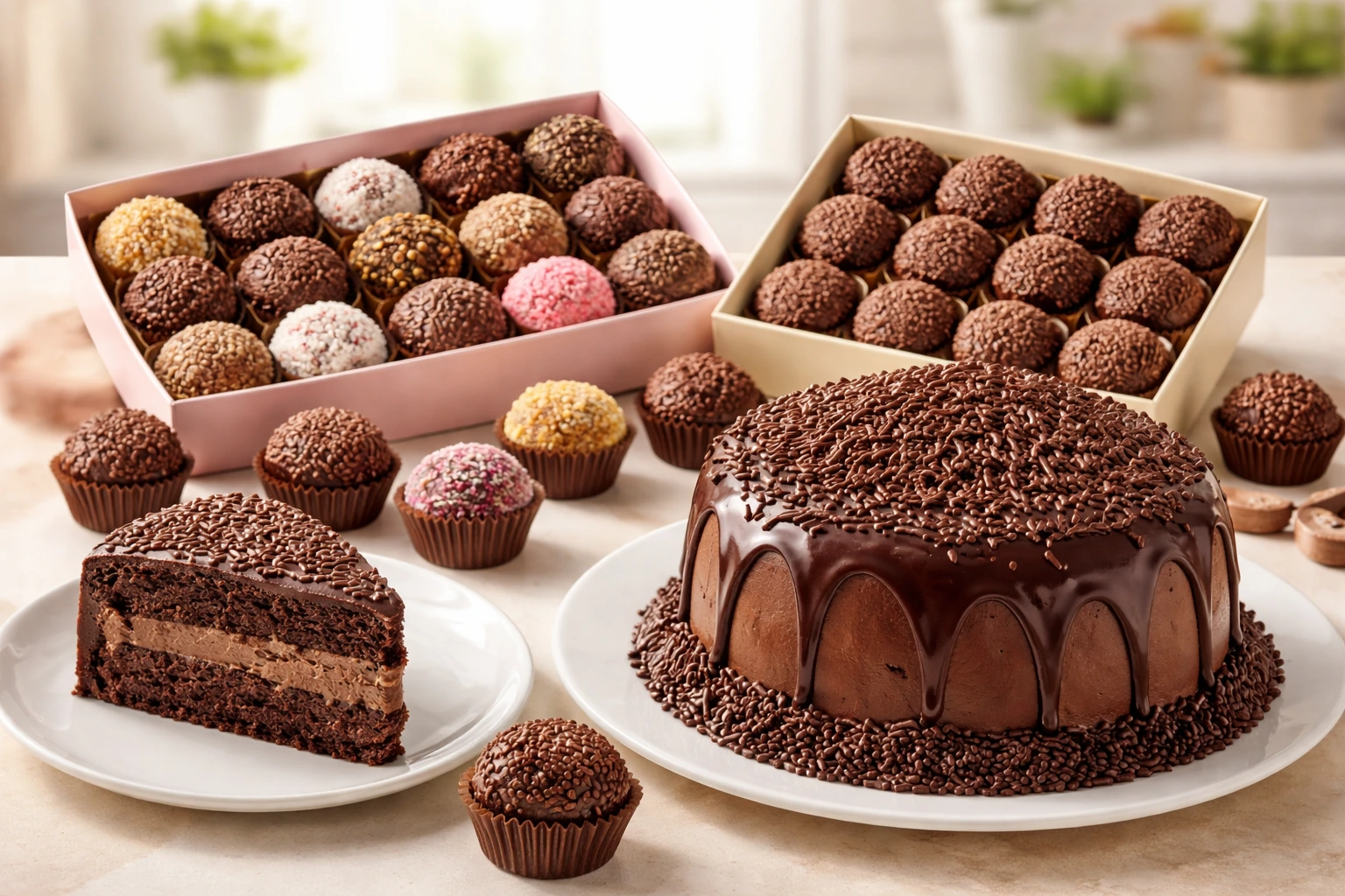 <h1><strong>Brigadeiros</strong></h1>