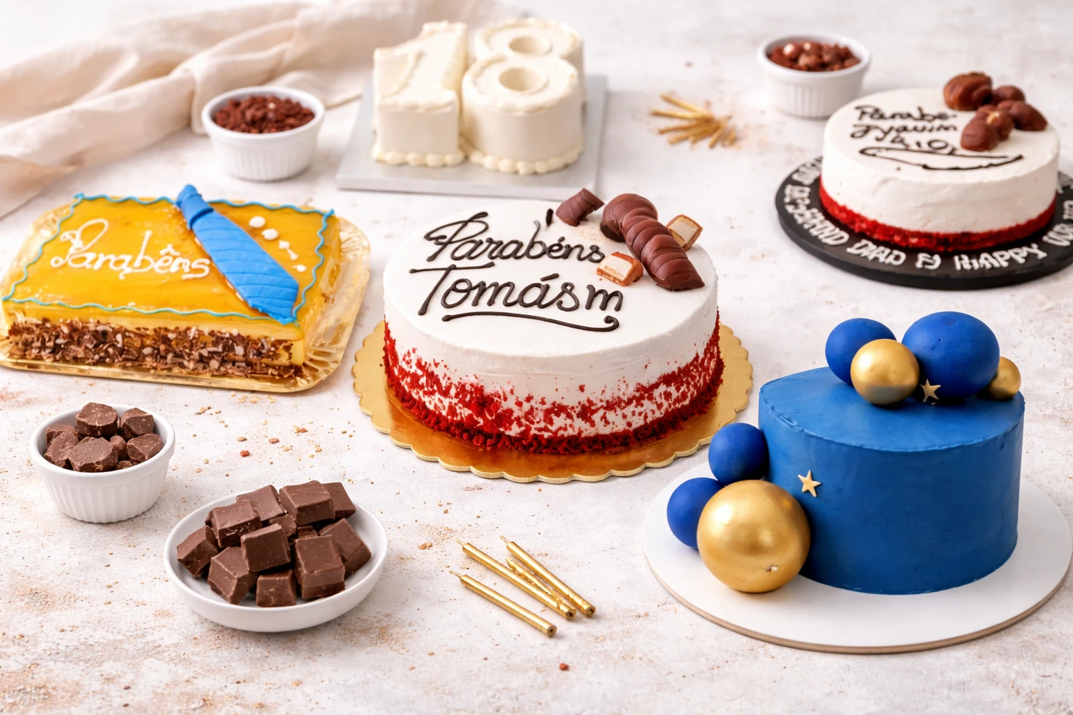 <h1><strong>Bolos de Aniversário Masculino</strong></h1>