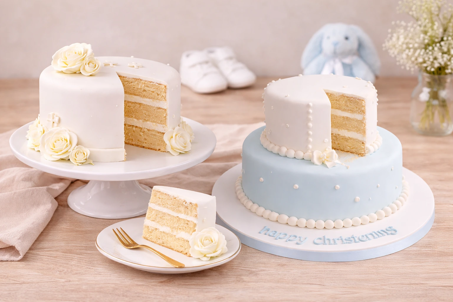 <h1><strong>Bolos de Batizado</strong></h1>