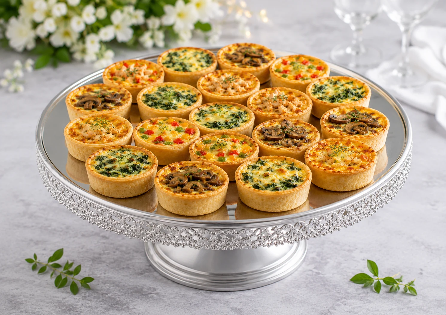 <h1><strong>Quiches</strong></h1>