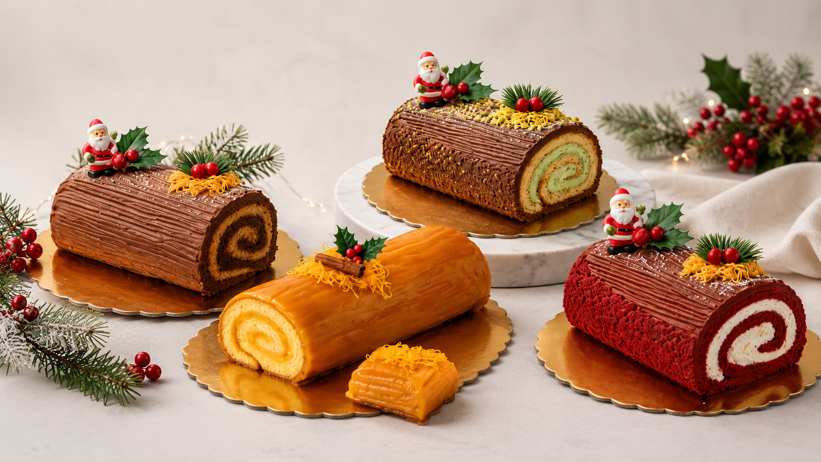<h1><strong>Troncos de Natal</strong></h1>