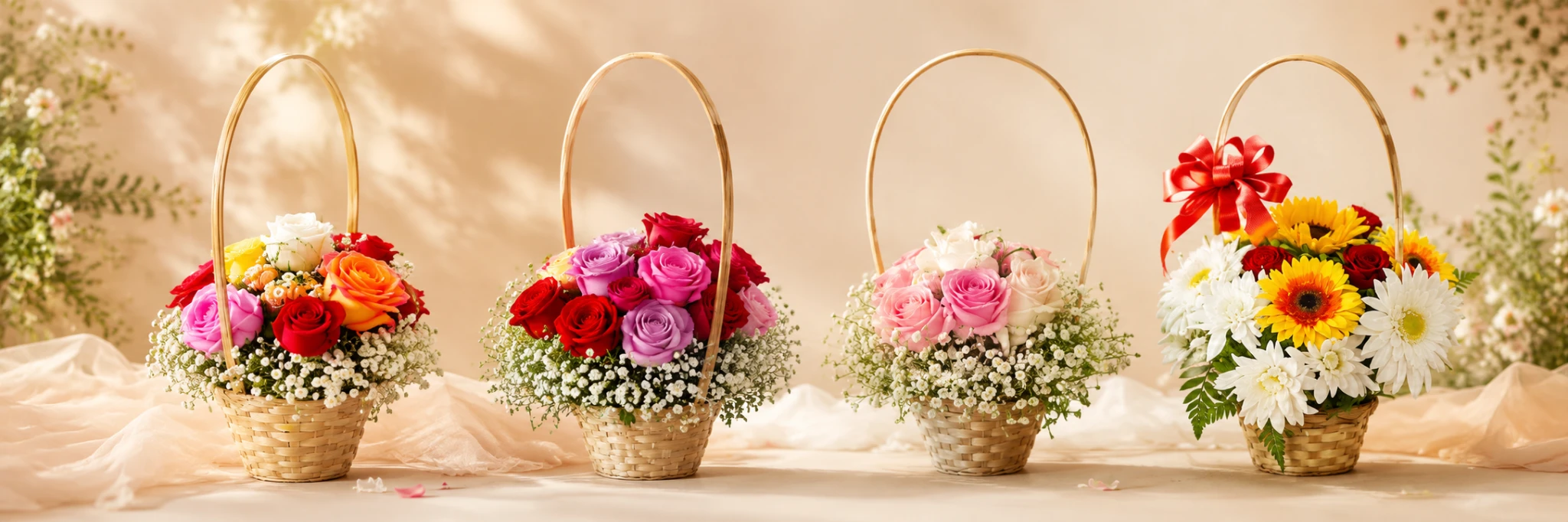 <h1><strong>Cestas de Flores</strong></h1>