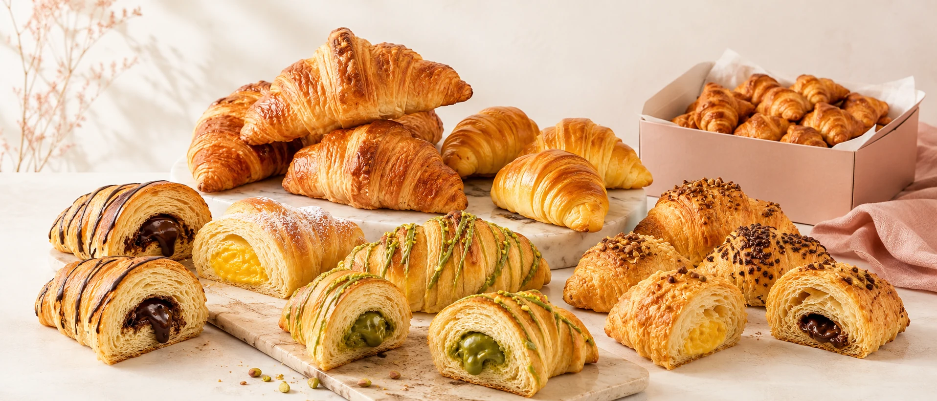 <h1><strong>Croissants</strong><h1>