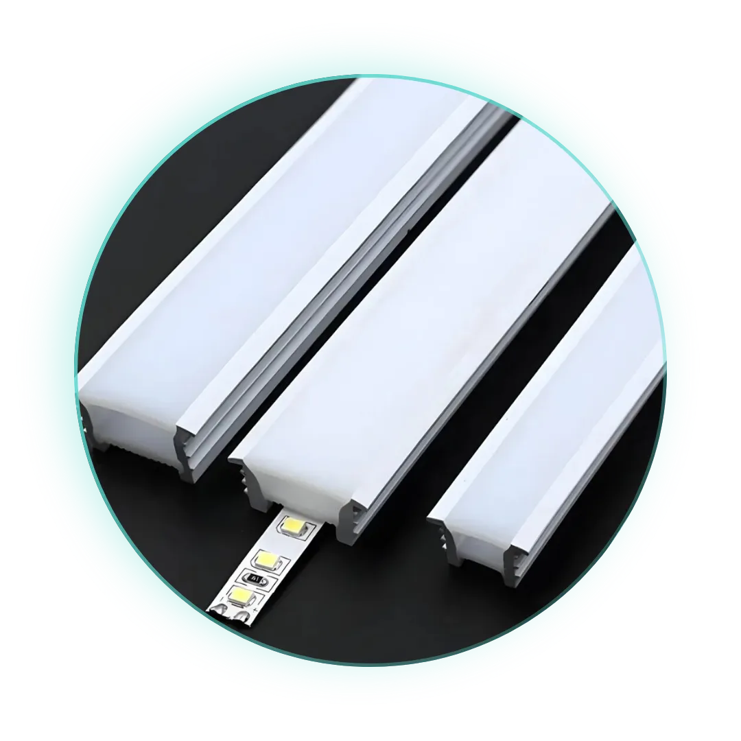 Perfiles LED en aluminio