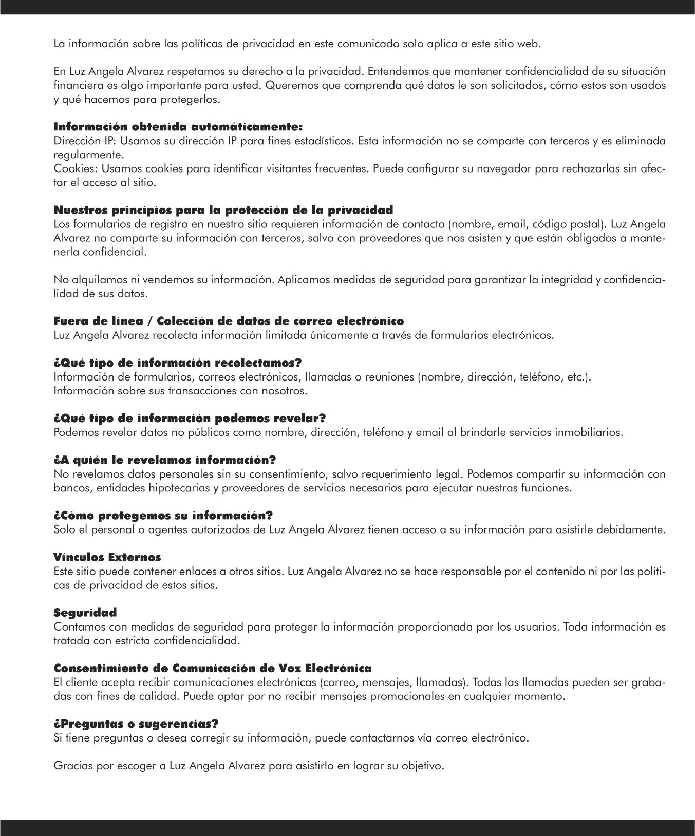 Título de la Sección