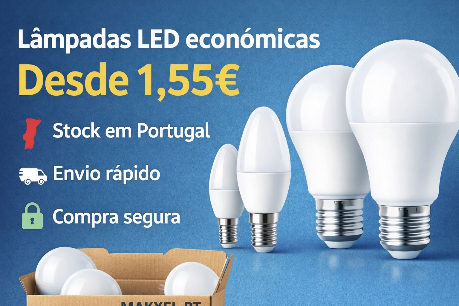 Lâmpadas LED Convencional