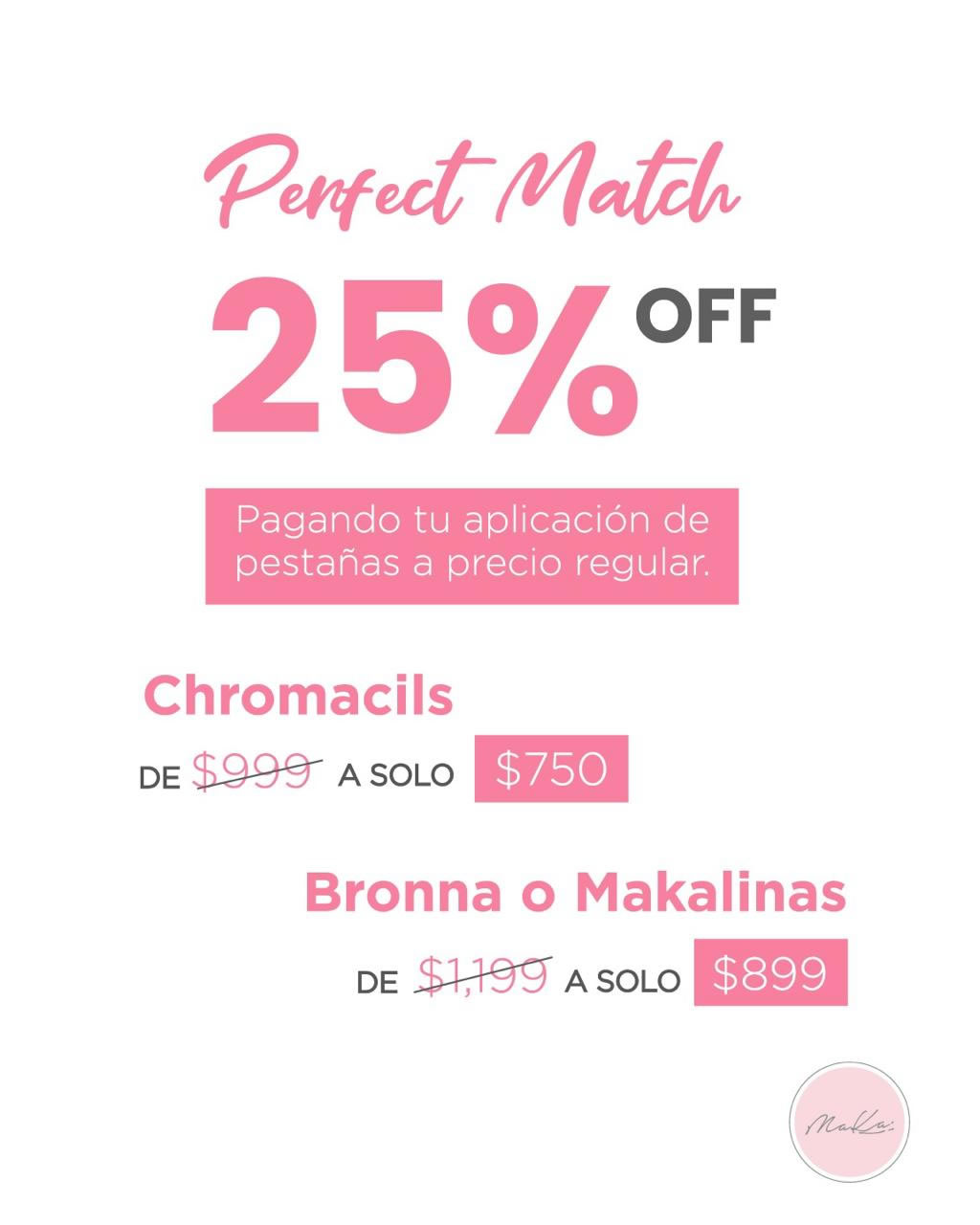 Promo Perfect Match María Kalos