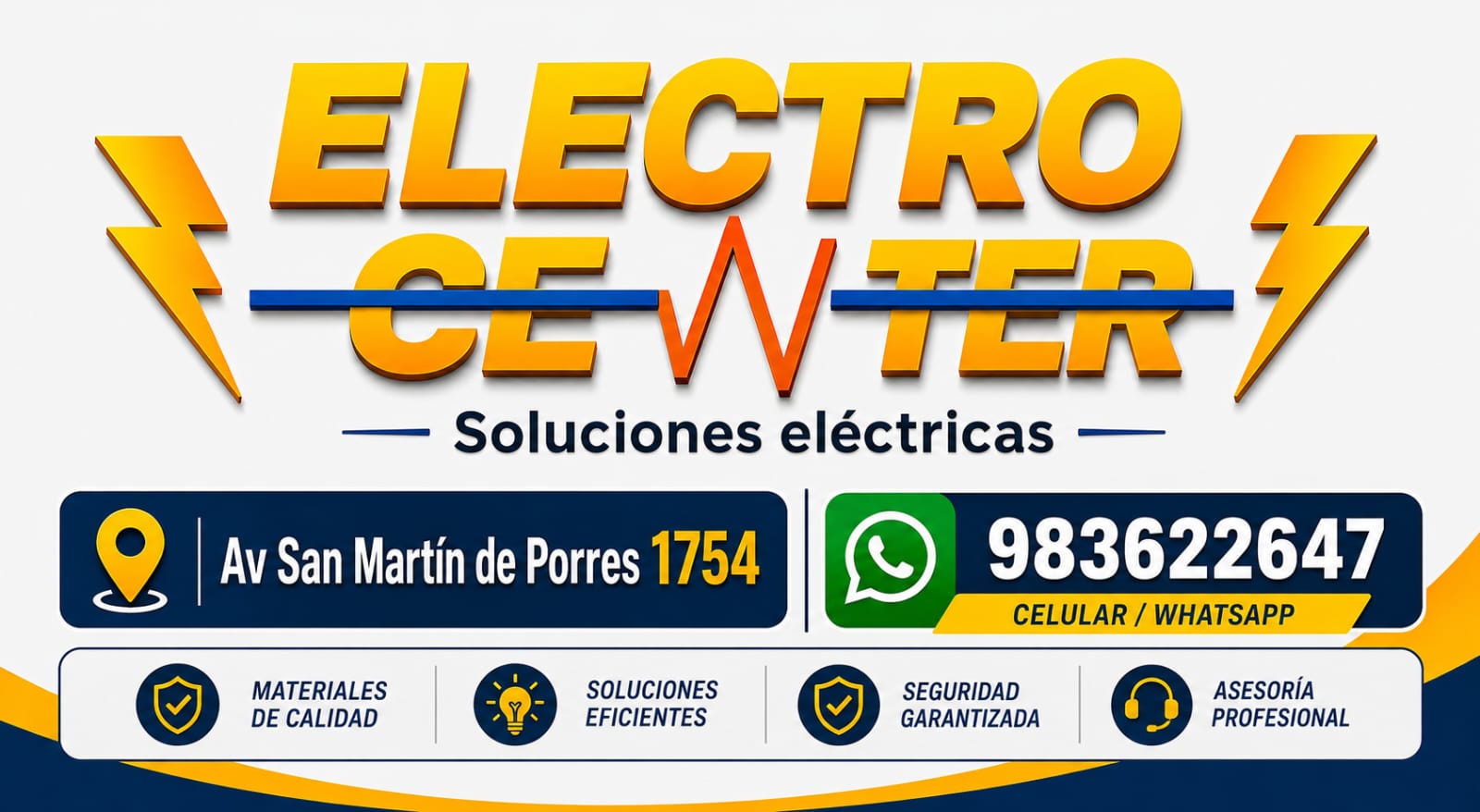 Material eléctrico para cada instalación