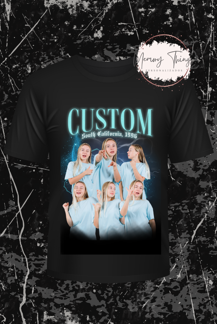 T-shirt Bootleg Personalizada