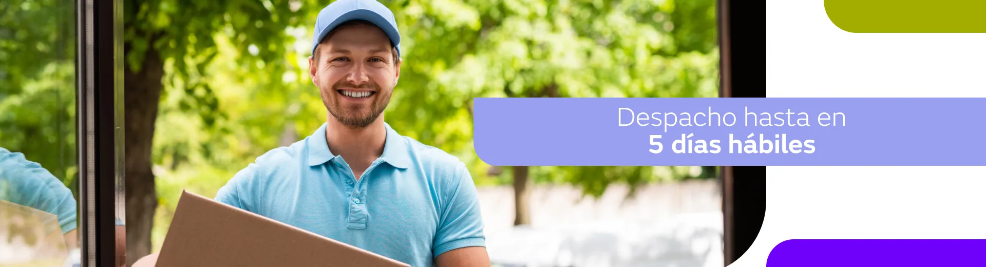 Despacho hasta en 5 días hábiles