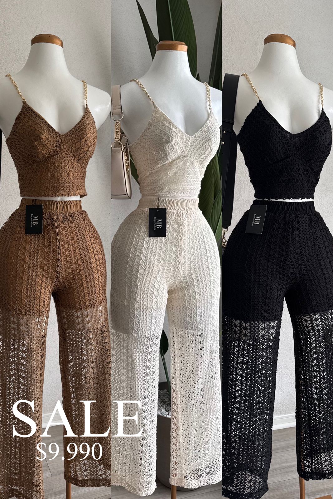 Cantidad mínima de compra es de 3 unidades de un mismo producto, surtido en talla y color.