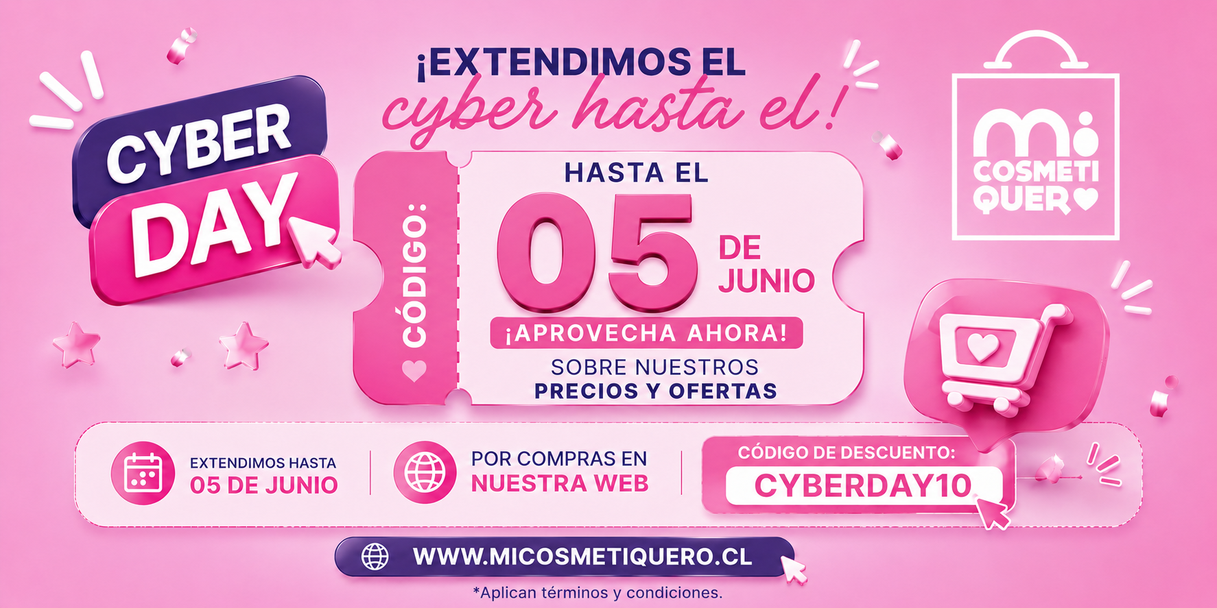 Aprovecha este cupón sobre los descuentos y promociones vigentes!