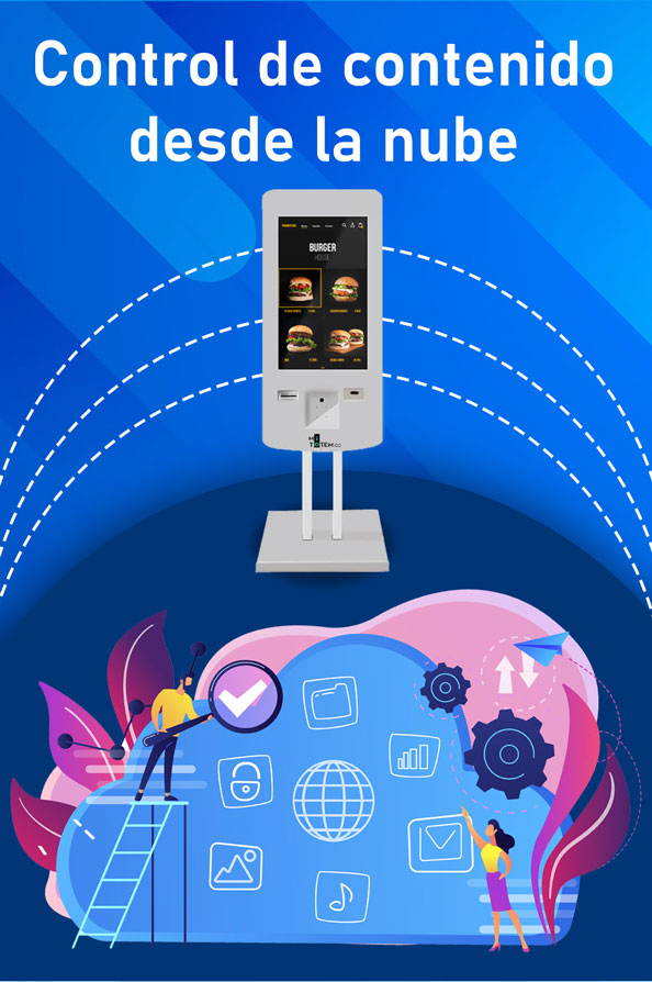 Software contenido kioscos servicios