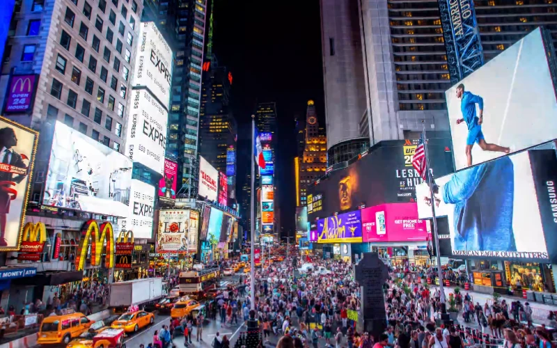 Pantalla LED publicitaria modular móvil