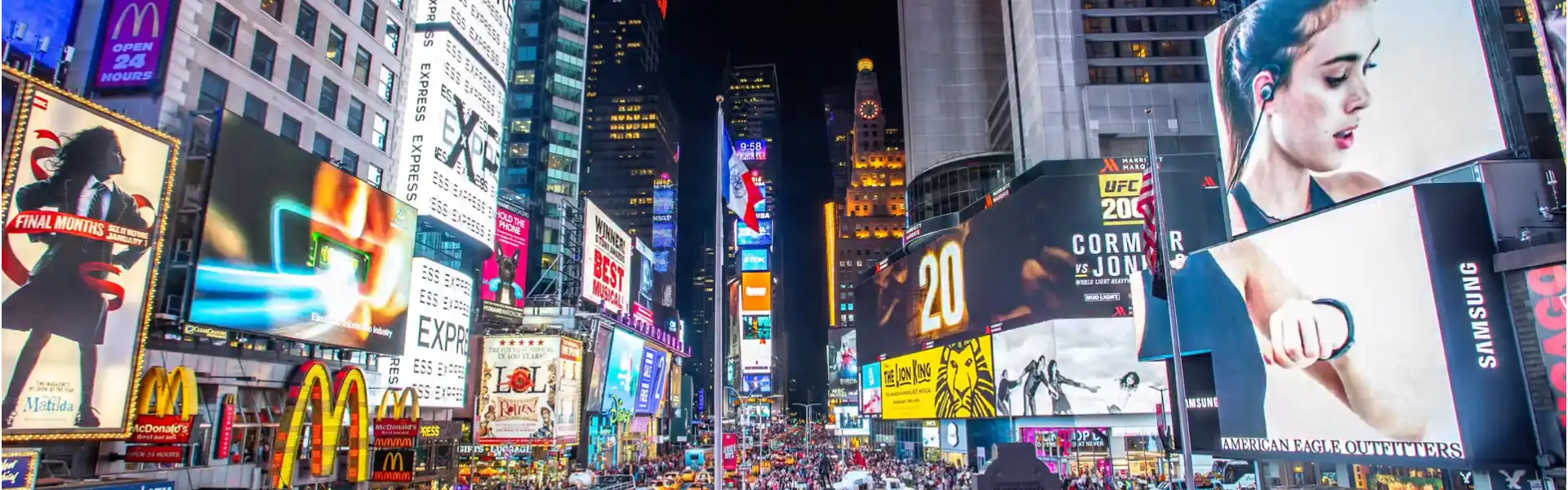 Pantalla LED publicitaria modular