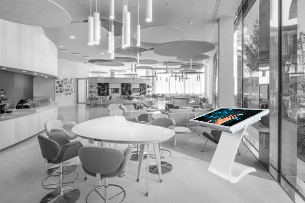 Alquiler kiosco táctil para sala de ventas