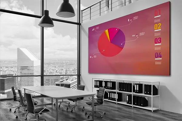 Alquiler pantalla LED a pared