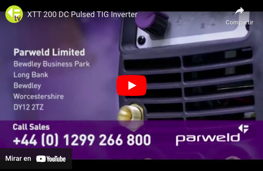 Máquina Tig DC pulsado Parweld