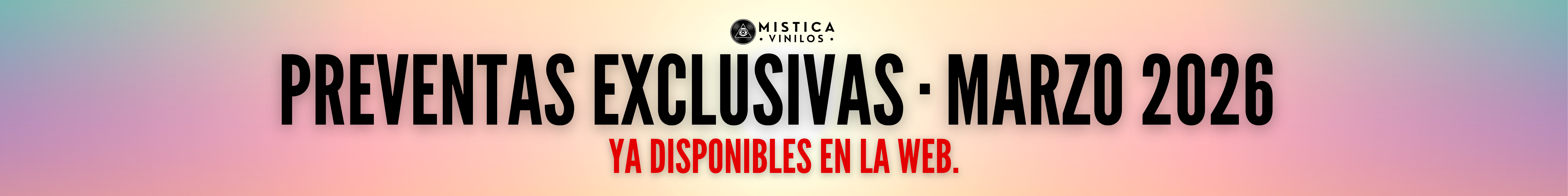 PREVENTAS EXCLUSIVAS · MARZO 2026