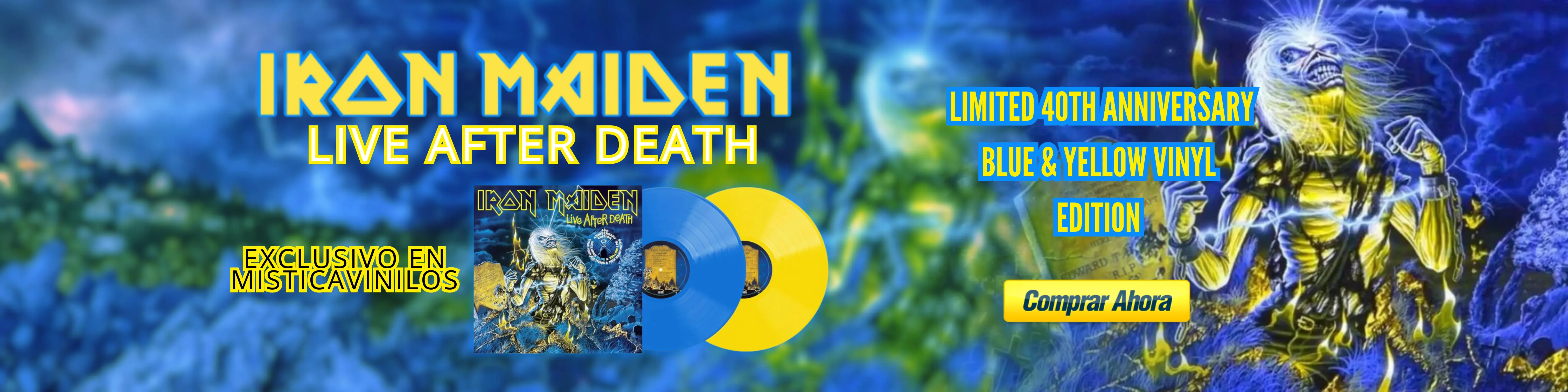 Vinilo Iron Maiden - Live After Death 