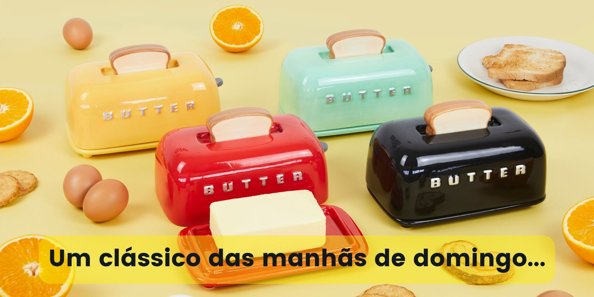 Mogando - Presentes de Natal - Manteigueiras Toasty