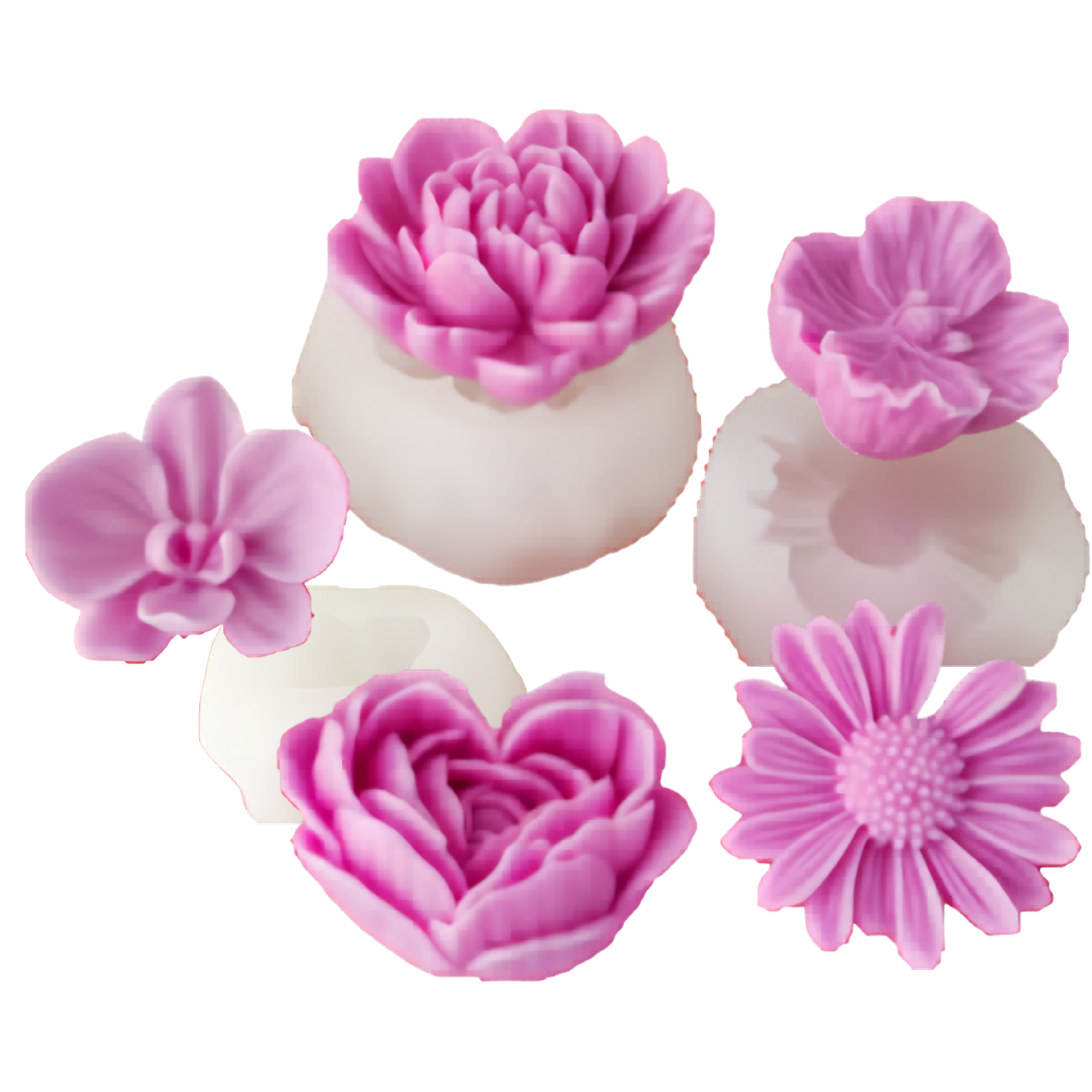 Moldes de flores