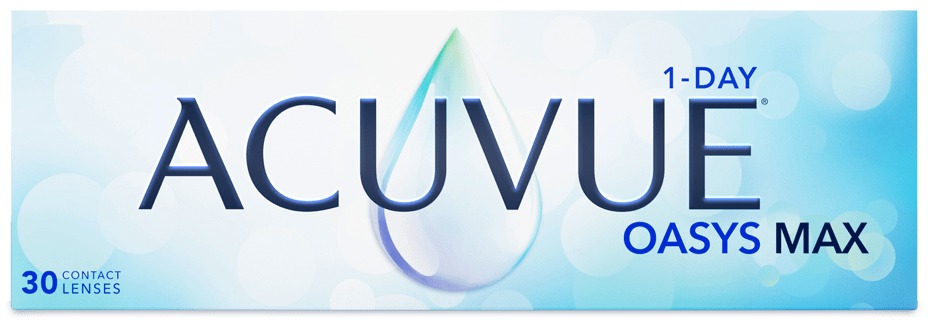 Caja de lentes de contacto Acuvue Oasys Max 1-Day