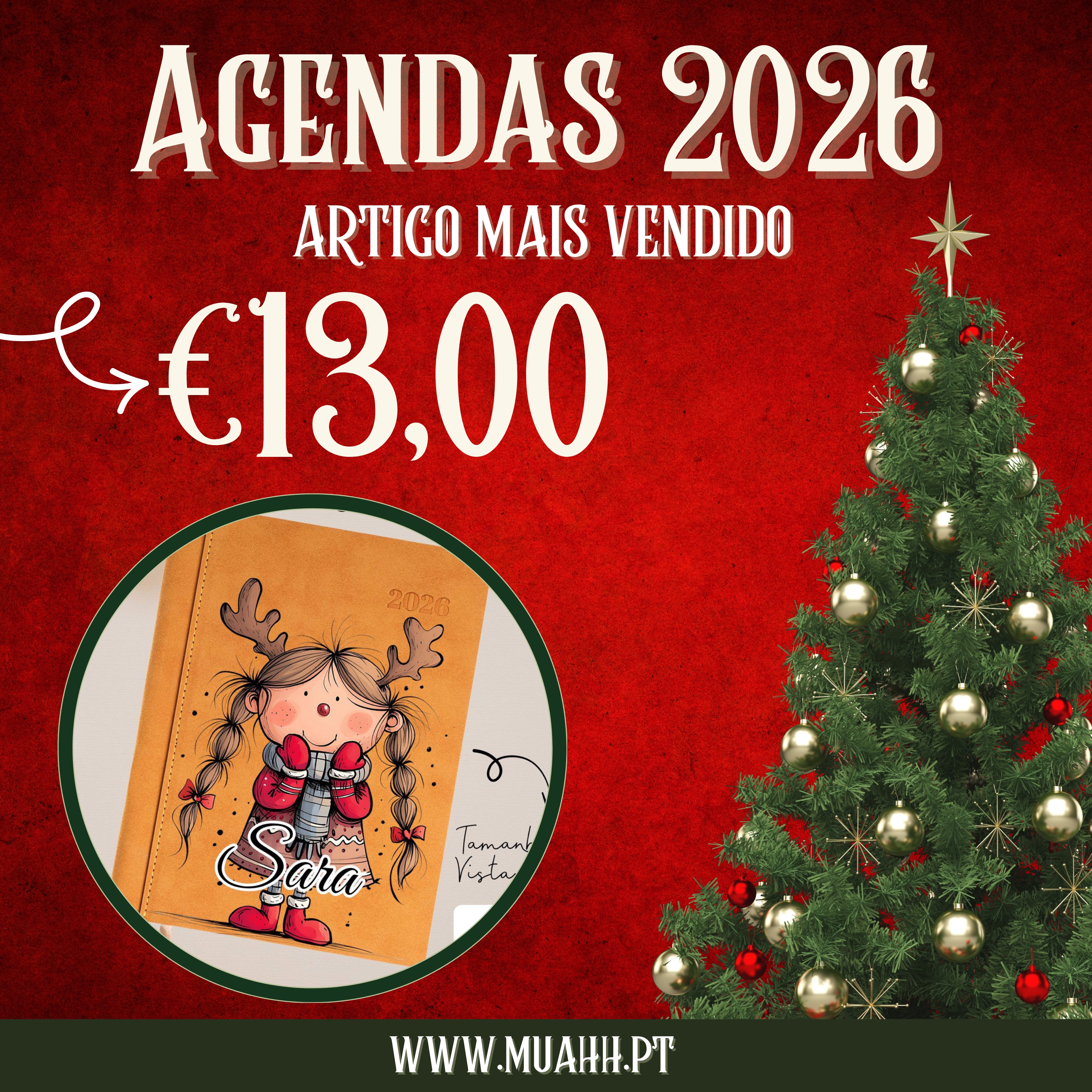 Agendas Personalizadas - Diárias 2026